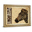 Classy Living Safari Zebra II Wall Art 26"x22", GiIded Radiance Frame