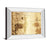 Classy Living Golden Post Script Wall Art 26"x22", Mirrored Frame