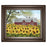 Classy Living Sunflower Field Wall Art 26"x22", Cinnamon Mocha Frame