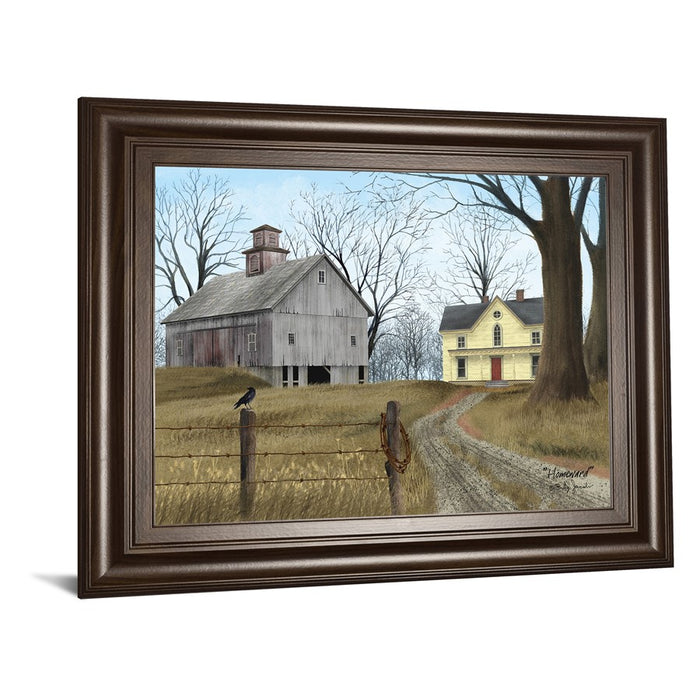 Classy Living Country Homestead Wall Art 26"x22", Cinnamon Mocha Frame