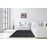 Classy Living Timber Bison Silhouette Wall Art 26"x22", Tranquil Ash