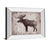 Classy Living Elk Silhouette Wall Art 26"x22", Mirrored Frame