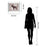 Classy Living Elk Silhouette Wall Art 26"x22", Mirrored Frame
