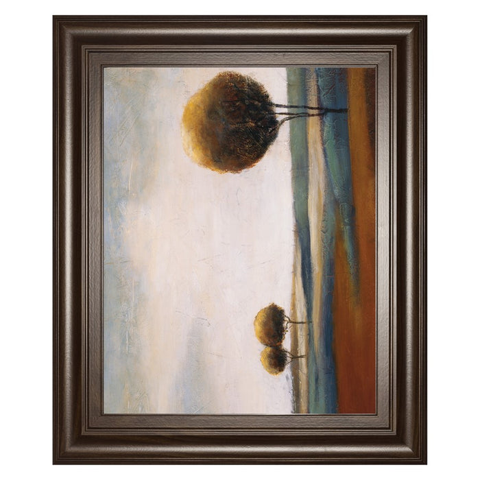 Classy Living Serene Countryside Wall Art 26"x22", Cinnamon Mocha Frame