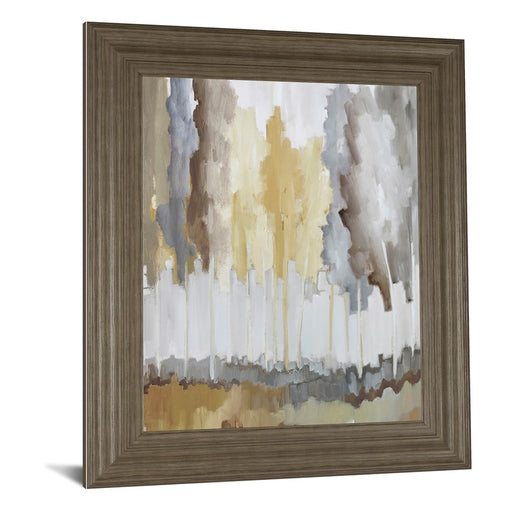 Classy Living Field Harmony Wall Art 22"x26", Tranquil Ash Frame
