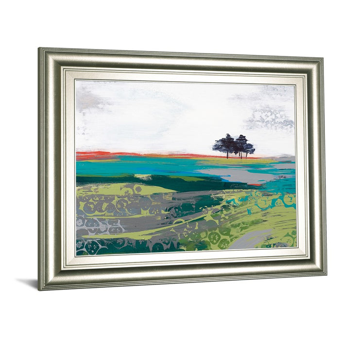 Classy Living Summer Breeze Wall Art 26"x22", Silver Frame