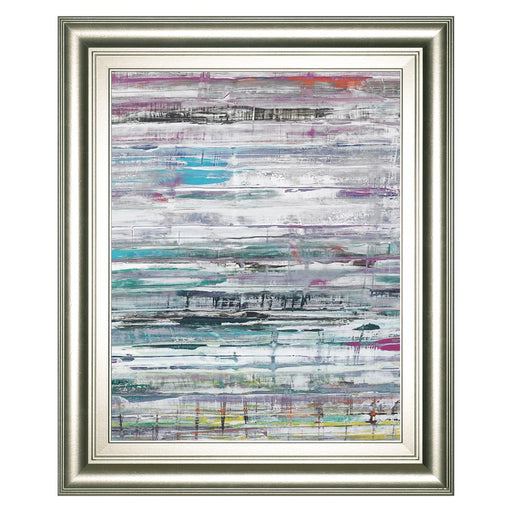 Classy Living Land Drift Wall Art 22"x26", Silver Serenity Frame