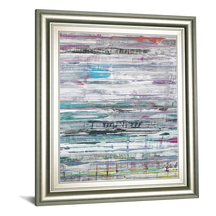 Classy Living Land Drift Wall Art 22"x26", Silver Serenity Frame