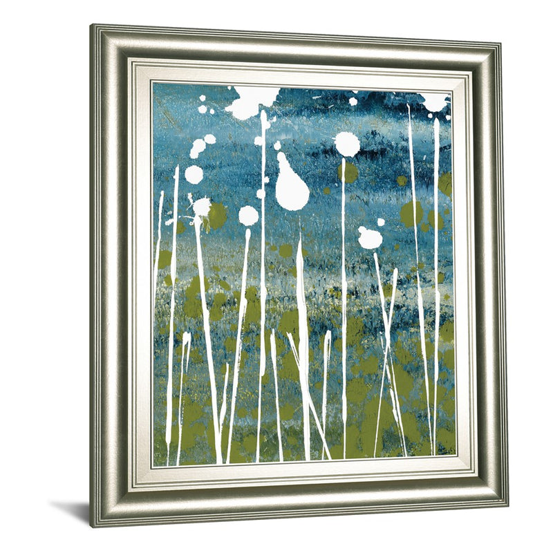 Classy Living Twilight Meadow Wall Art 22"x26", Silver Serenity Frame