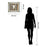 Classy Living Western Skull Wall Art 26"x22", Silver Serenity Frame