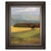 Classy Living Field Of Gold Wall Art 22"x26", Dark Chocolate Frame