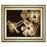 Classy Living Sepia Blooms Wall Art 26"x22", Crisp Chardonnay Frame