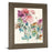 Classy Living Hydrangea Bloom Wall Art 22"x26", Tranquil Ash Frame