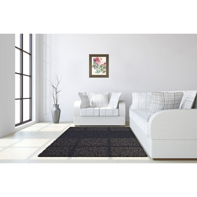 Classy Living Hydrangea Bloom Wall Art 22"x26", Tranquil Ash Frame