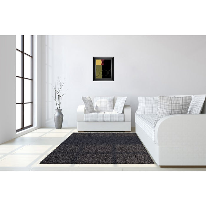 Classy Living Golden Dot Harmony Wall Art 22"x26", Midnight Aura Frame