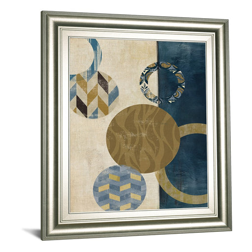 Classy Living Harmony Circles Wall Art 22"x26", Silver Serenity Frame