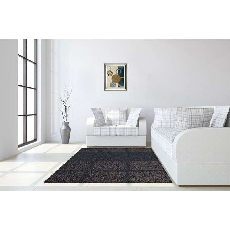 Classy Living Harmony Circles Wall Art 22"x26", Silver Serenity Frame