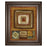 Classy Living Geometric Warmth Wall Art 22"x26", Cinnamon Mocha Frame