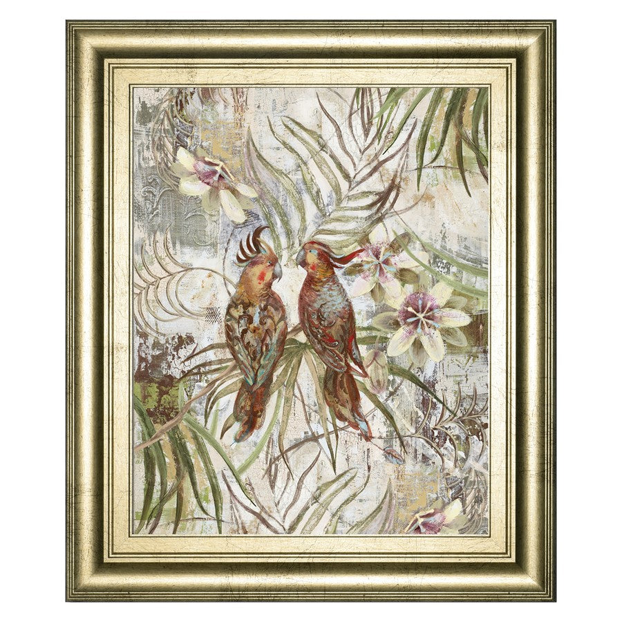 Classy Living Serene Birds Wall Art 22"x26", GiIded Radiance Frame