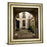 Classy Living Marais Courtyard Wall Art 22"x26", Crisp Chardonnay Frame