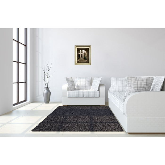 Classy Living Marais Courtyard Wall Art 22"x26", Crisp Chardonnay Frame