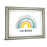 Classy Living Rainbow Joy Wall Art 26"x22", Silver Serenity Frame