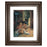 Classy Living Hallway Quietude Wall Art 22"x26", Cinnamon Mocha Frame