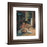 Classy Living Hallway Quietude Wall Art 22"x26", Cinnamon Mocha Frame