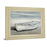 Classy Living Beached Rowboat Wall Art 26"x22", Ivory Bliss Frame