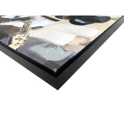 Classy Living Classic Midnight Riff II 36"x24", Black/Cream/Taupe/Gold