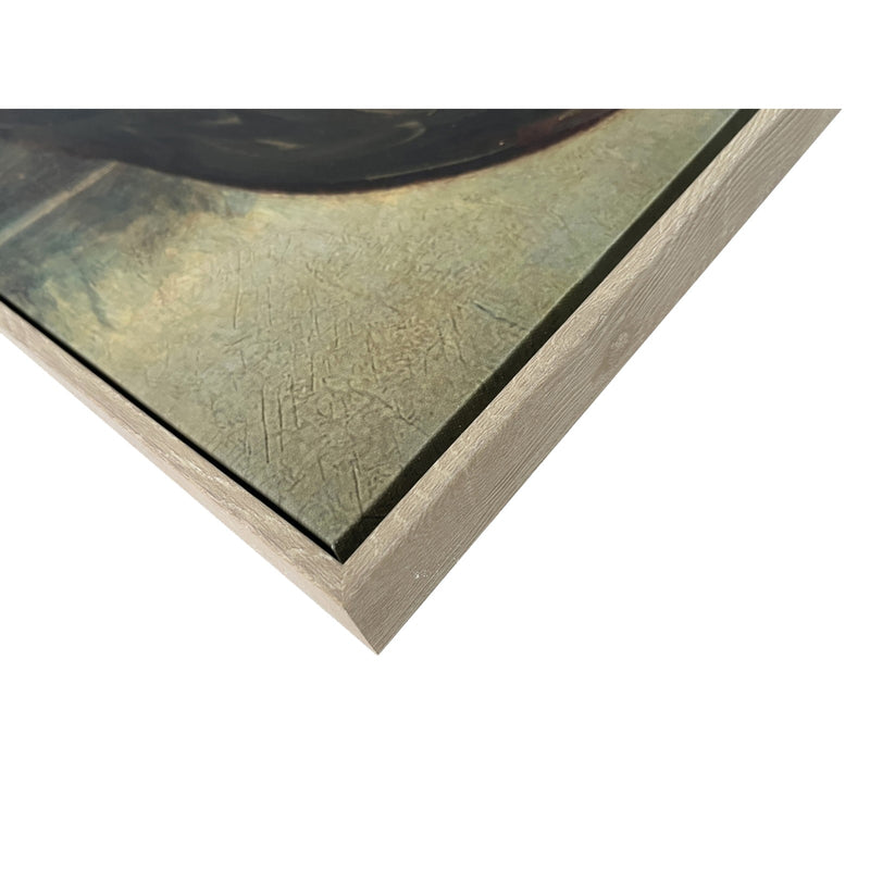Classy Living Refreshing Wry Masterpiece 24"x16", Brown/Beige/Gray