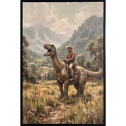 Classy Living Wild Hearted Jurassic Trail, Black/Brown/Beige/Gray