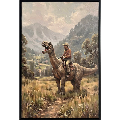Classy Living Wild Hearted Jurassic Trail, Black/Brown/Beige/Gray