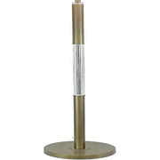 Classy Living Gld Brilliance, Matte Golden Brz/Clear Seeded Crystal