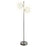 Classy Living Celestial Radiance 2Lt Floor Lamp, Gun Metal/Iridescent