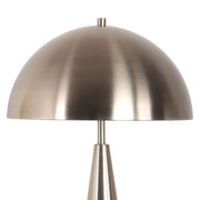 Classy Living Brass Taper 28in Table Lamp Set of 2 | Contemporary Antique Brass Metal with Dome Shade | Bedroom Nightstand & Living | Model BRL3362