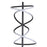 Classy Living Helix Radiance LED 1Lt Floor Lamp, Matte Black