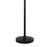 Classy Living Globe Cascade 3Lt Floor Lamp, Matte Black/Pearl Smoked