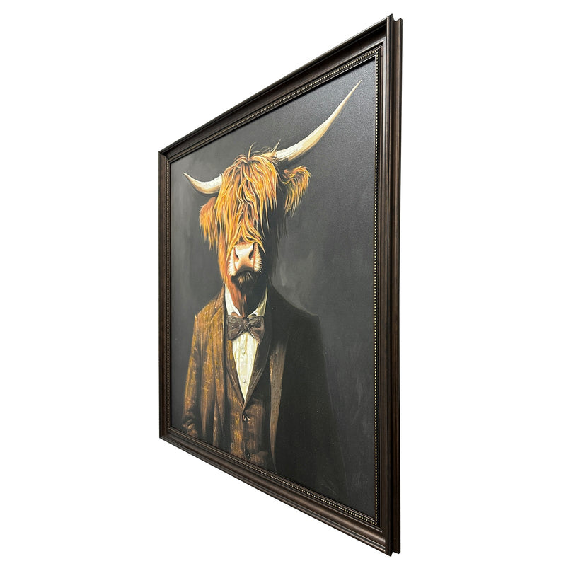 Classy Living Classic Dapper Highland 39"x39", Black/Brown/Gold