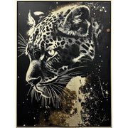 Classy Living Untamed Midnight Prowl 39"x30", Black/Ivory/Gold