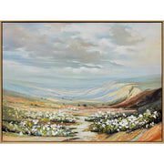 Classy Living Resilient, Light Natural Wood/Blue-Gray/Cream/Sage/Tan