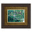 Classy Living Tranquil Garden Wall Art Double Mat 40"x34", Cinnamon Mocha
