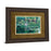 Classy Living Tranquil Garden Wall Art Double Mat 40"x34", Cinnamon Mocha