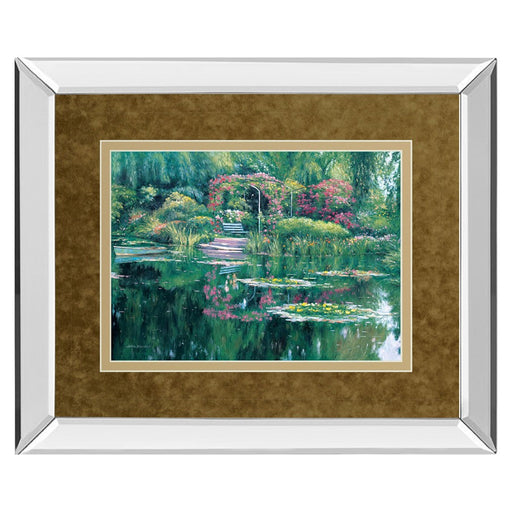 Classy Living Tranquil Garden Wall Art 40"x34", Mirrored - DM2135MF