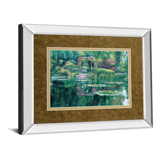 Classy Living Tranquil Garden Wall Art 40"x34", Mirrored