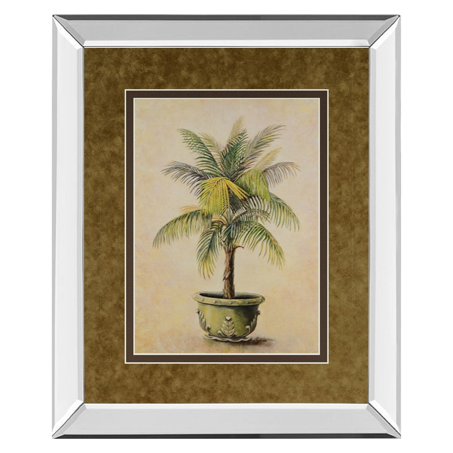 Classy Living Verdant Palm Display Wall Art 34"x40", Mirrored
