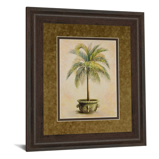Classy Living Potted Palm Wall Art Double Mat 34"x40",