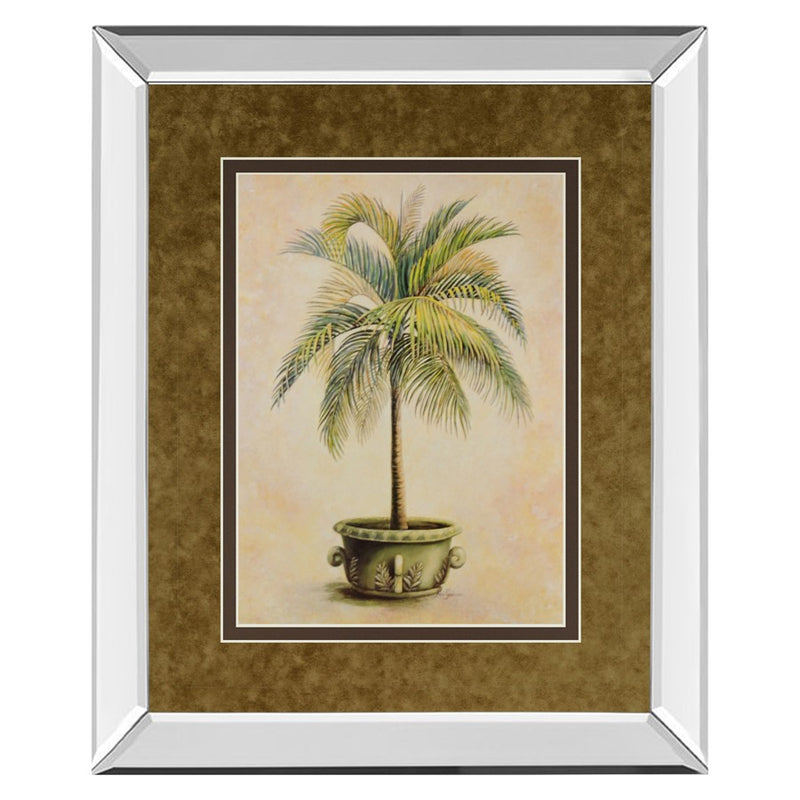 Classy Living Potted Palm Wall Art 34"x40", Mirrored