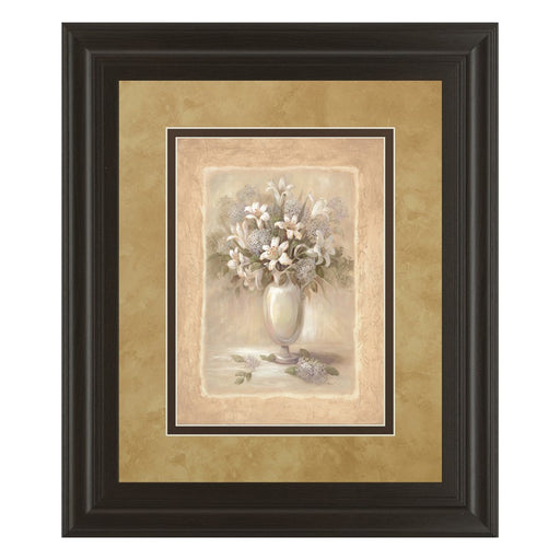 Classy Living White Bounty II Wall Art Double Mat 34"x40", - DM2164