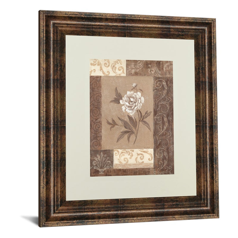 Classy Living Peony Elegance Wall Art Double Mat 34"x40",